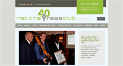 Desktop Screenshot of nationalpressclub.co.za